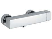 Aufputz Einhebel Mischbatterie Dusche Chrom