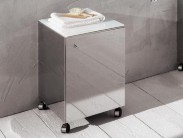 Badm�bel Rollcontainer 51x35 Edelstahl 1T�r