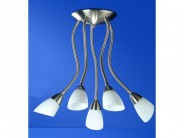 Deckenlampe H�ngelampe 5armig wei� Sale