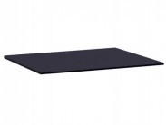 Glas Ablageplatte Abdeckung 40x35cm schwarz Sale