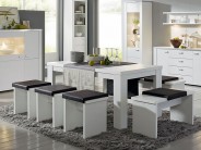 Hocker Esstischhocker K�chenhocker 45x37 wei�