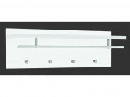 Wandgarderobe wei� Hochglanz modern