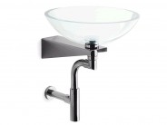 Wandhalterung f�r Glaswaschbecken �42cm ohne Loch