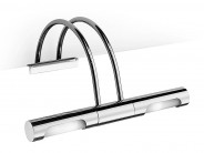 Spiegellampe Halogen Chrom italienisches Design