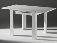 Esstisch Ausziehtisch K�chentisch 80x80 wei�