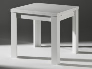 Esstisch Ausziehtisch Küchentisch 80x80 weiß Esstisch Ausziehtisch Küchentisch 80x80 weiß