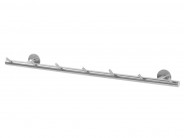 Garderobe Hakenleiste Edelstahl 80cm 7 Haken Sale