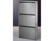 Schuhschrank Schuhkipper Metall montiert 3 F�cher