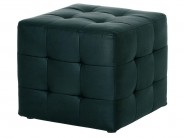 Sitzw�rfel Pouf  schwarz eckig