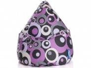 Sitzsack Kinder Bean bag XL lila 110x70 Indoor