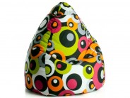Sitzsack Kinder Bean bag XL orange 110x70 Indoor