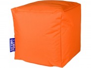 Sitzw�rfel Sitzhocker Fu�hocker outdoor 40x40 orange