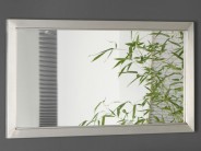 Wandspiegel gro� Edelstahlrahmen Design 120x60 Sale
