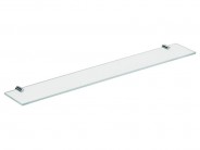 Bad Glasablage Glasboard 80 cm Chrom Milano