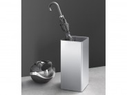ZACK Schirmst�nder Papierkorb Angolo 50cm Edelstahl