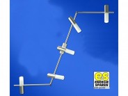 Deckenstrahler Energiesparlampe 5flg. Sale