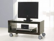 TV M�bel Fernsehregal 80x40 schwarz Hochglanz