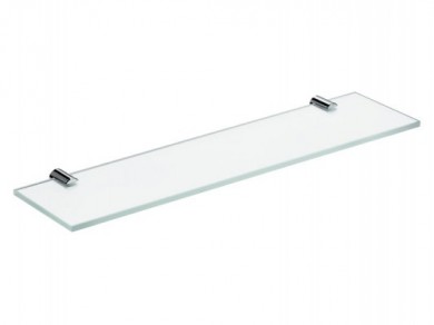 Bad Glasablage 40 cm Chrom Milano