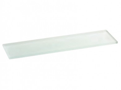 Bad Glasablage satiniert 40cm Milano 