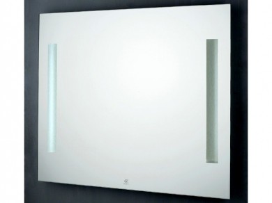 Badspiegel Lichtspiegel integriert 90x70cm 