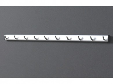 Garderobenleiste 61cm 10 Haken Stahl Sonderpreis