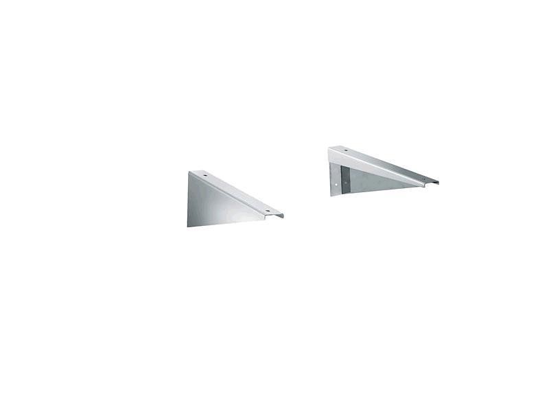 Lineabeta 1 Satz Befestigungswinkel f&uuml;r Glasplatte 60, 80, 100 cm