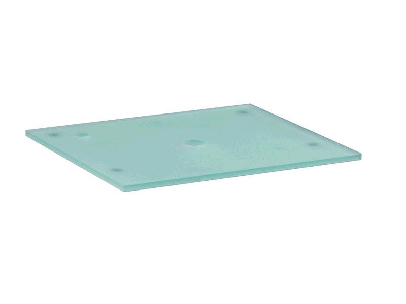 Lineabeta Glasplatte f&uuml;r Waschbeckenuntertisch 60x50 transparent
