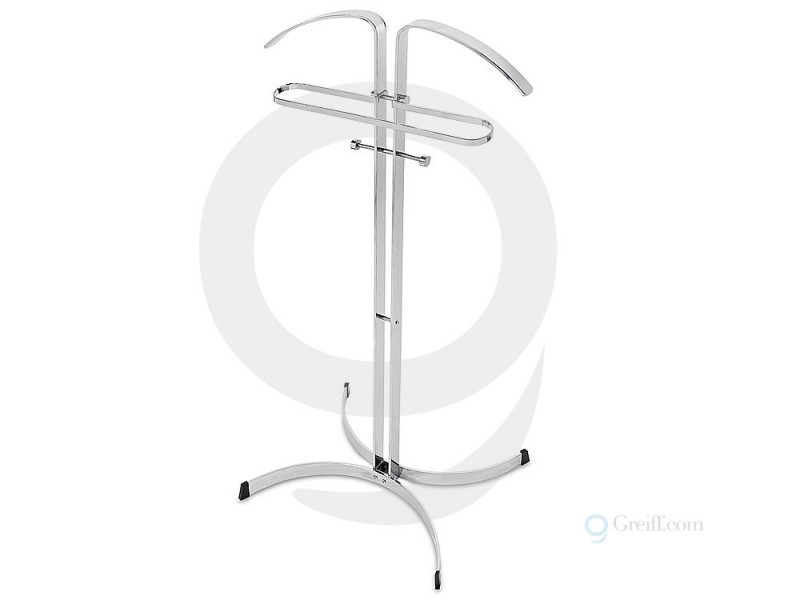 3G Stummer Diener Herrendiener Design Metall verchromt