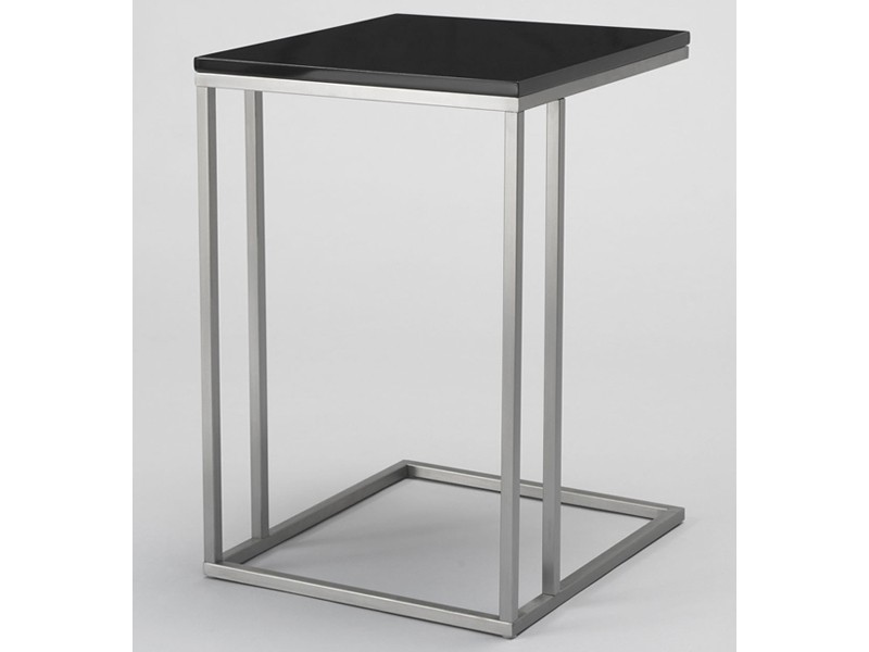 Zijlstra Beistelltisch Couchtisch Metall 57x38 Lack schwarz