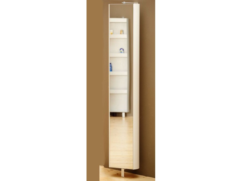 Jan Kurtz Badschrank Drehschrank Spiegelschrank breit silber