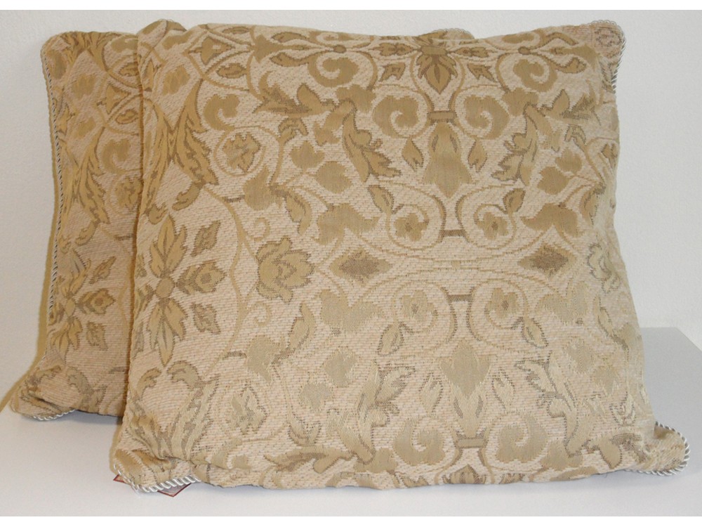 Magma Dekokissen Sofakissen Rokokostil 40x40 beige Sale