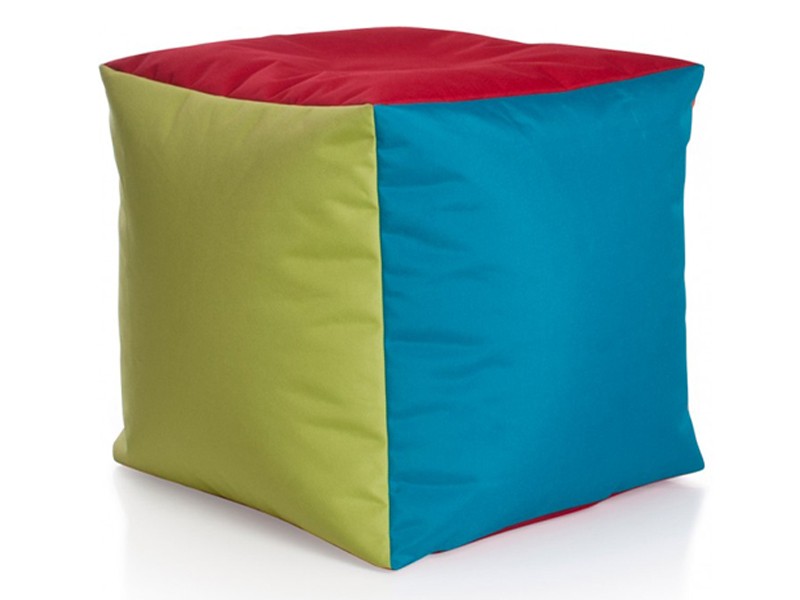 Magma Sitzw&uuml;rfel Sitzhocker Fu&szlig;hocker bunt 40x40 Indoor