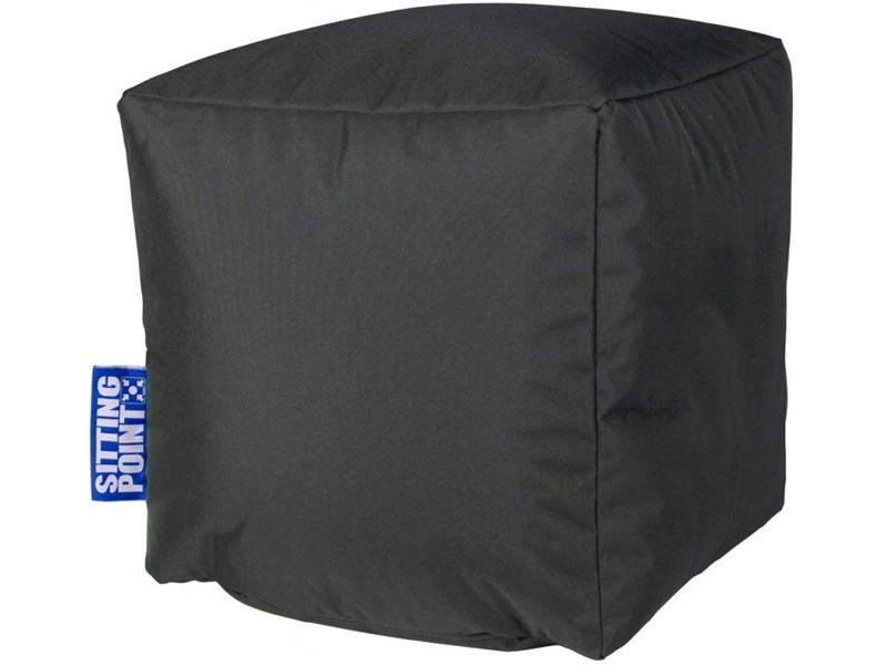 Magma Sitzw&uuml;rfel Bean bag Fu&szlig;hocker Outdoor 40x40 anthrazit