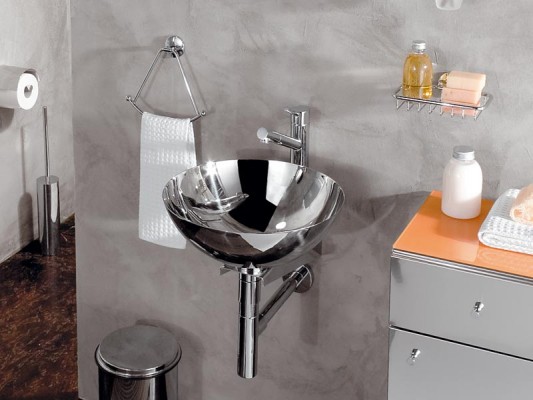 Glas und Edelstahl Waschbecken online bestellen | Greiff.com