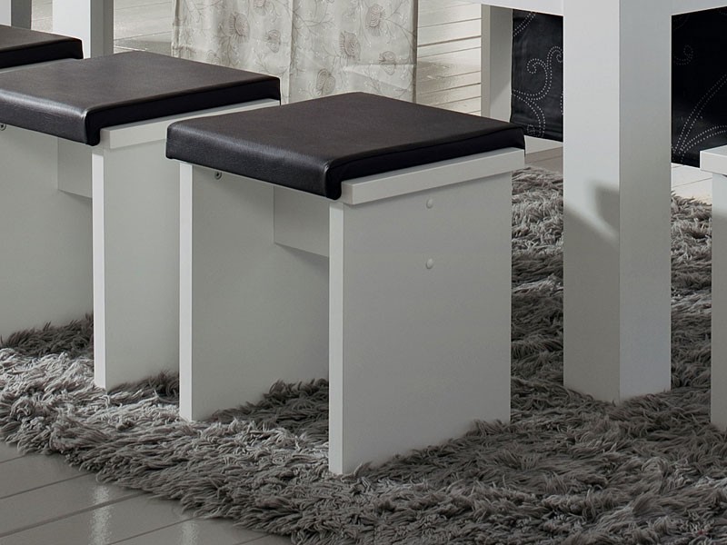 Küchentisch ausziehtisch 80x80 wildeiche trüffel