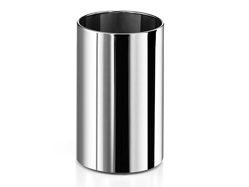 Papierkorb Schirmständer Edelstahl rund Höhe 32cm