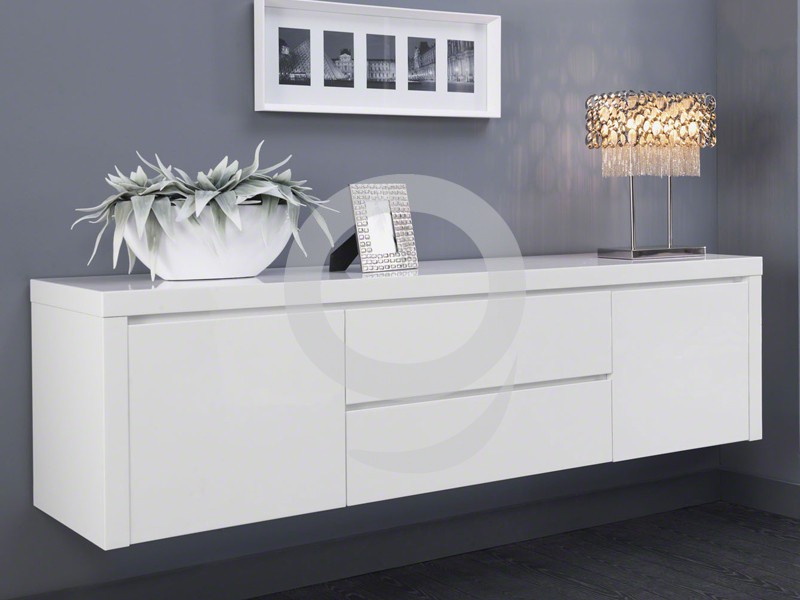 Sideboard Weiß Lack hängend Hochglanz 190cm Sale Tv Möbel Weiß Hochglanz Hängend ~ Sideboard Weiß Lack hängend Hochglanz 190cm Sale